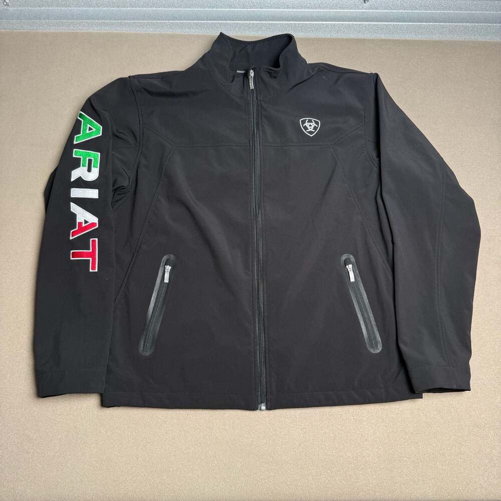 Ariat Men's Ariattek Softshell Mexico Flag Team Jacket